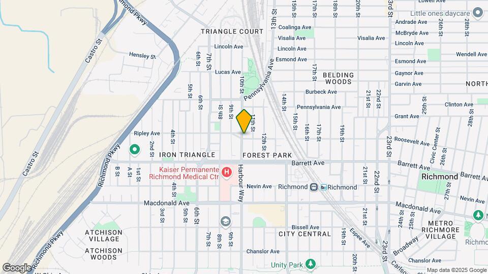1003 Roosevelt Ave Map and Location Details
