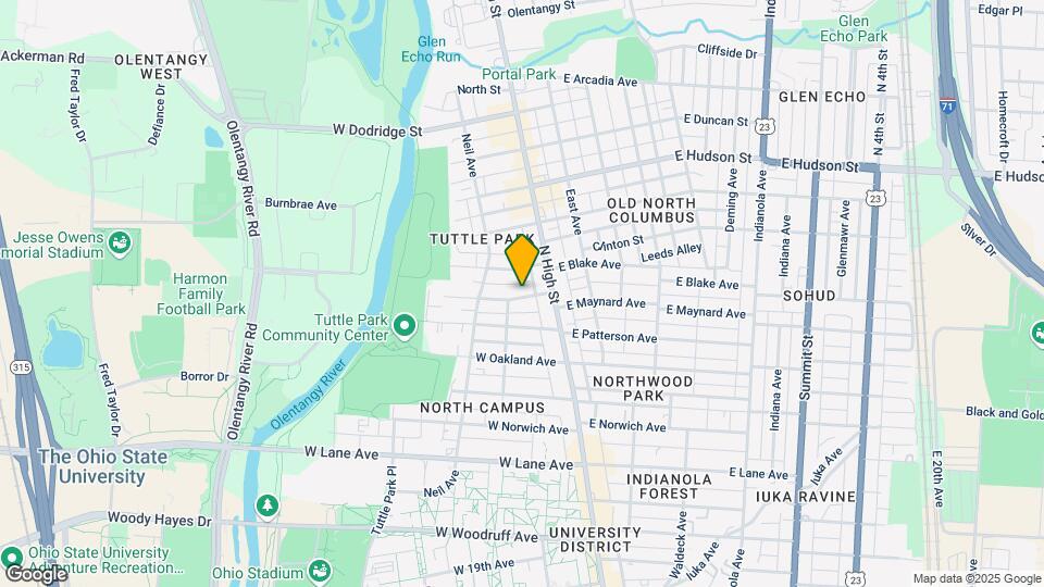 50 W Maynard Ave Mapa y Detalles de la Ubicación