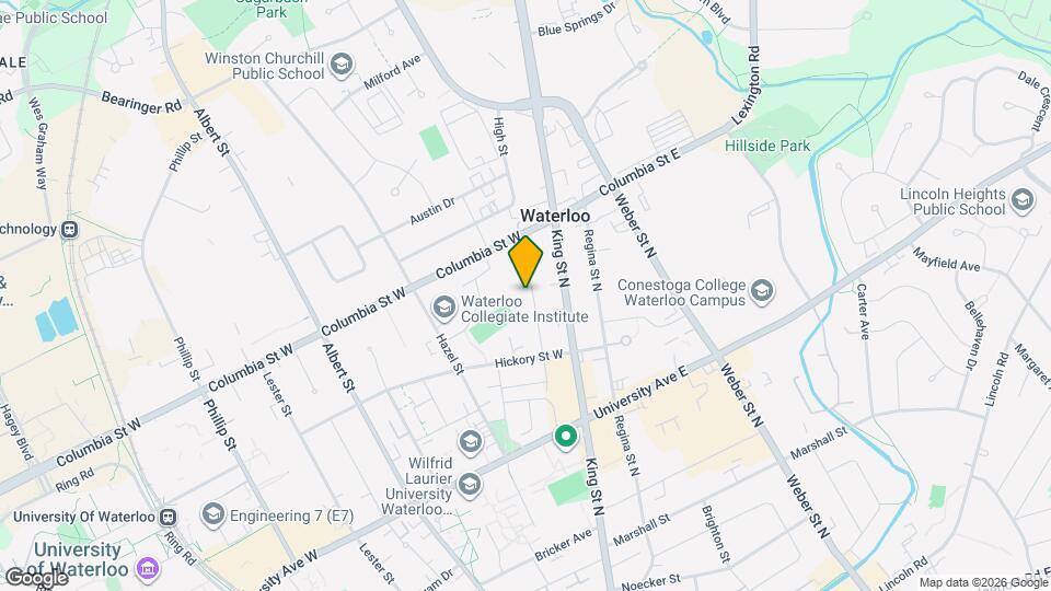 327 Spruce St Map and Location Details