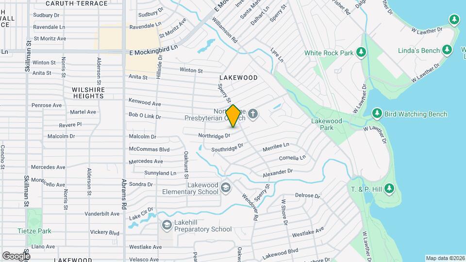 6833 Northridge Dr Map and Location Details