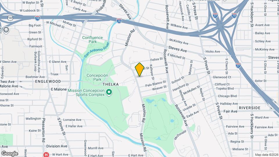 246 Benita St Mapa y Detalles de la Ubicación