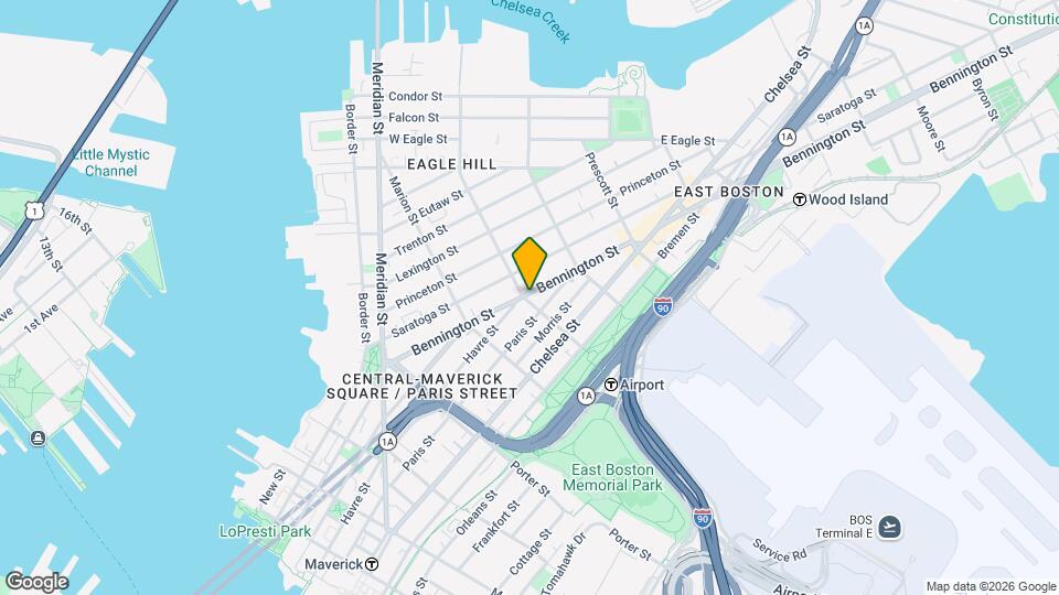 149 Bennington St Map and Location Details