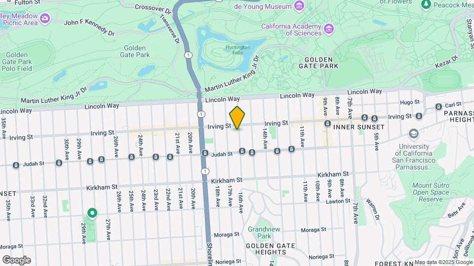 1329 16th Ave Mapa y Detalles de la Ubicación