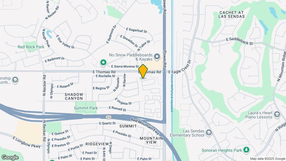 3531 N Sericin Map and Location Details