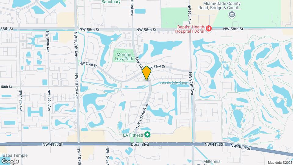 10208 NW 51st Ter Map and Location Details