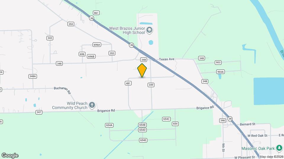 1119 County Rd 481 Map and Location Details