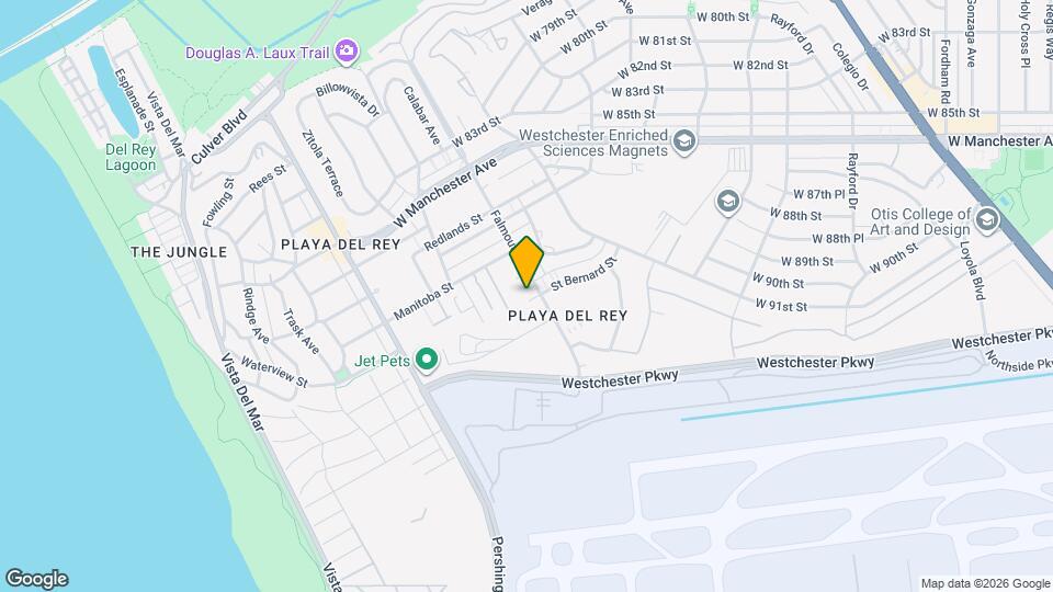 8707 Falmouth Ave Map and Location Details