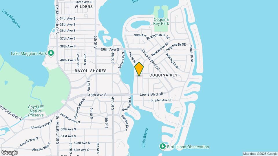4340 Pompano Dr SE Map and Location Details