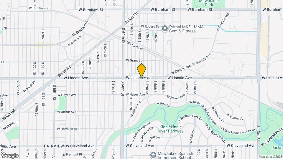 5729 W Lincoln Ave, Unit 1 Mapa y Detalles de la Ubicación