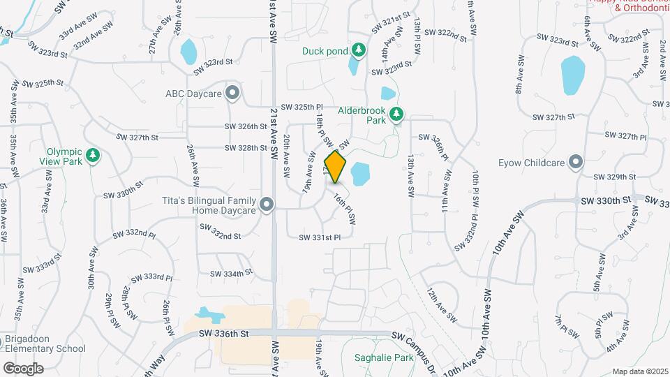 32906 16th Pl SW Map and Location Details