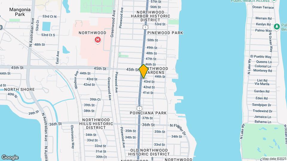 533 43rd St Map and Location Details