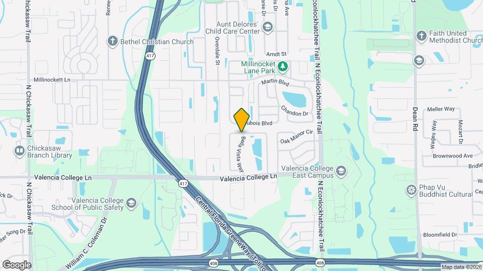 992 Vista Palma Way Map and Location Details