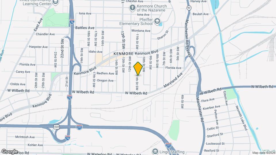 2295 11th St SW Map and Location Details