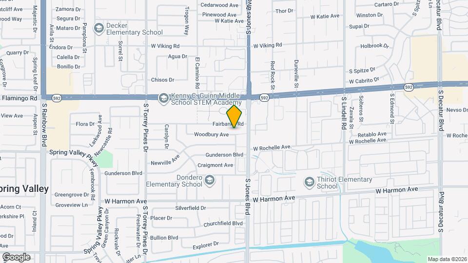 6158 Woodbury Ave Map and Location Details