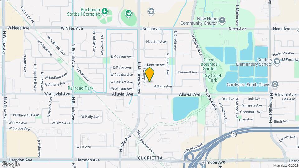 139 Athens Ave Map and Location Details