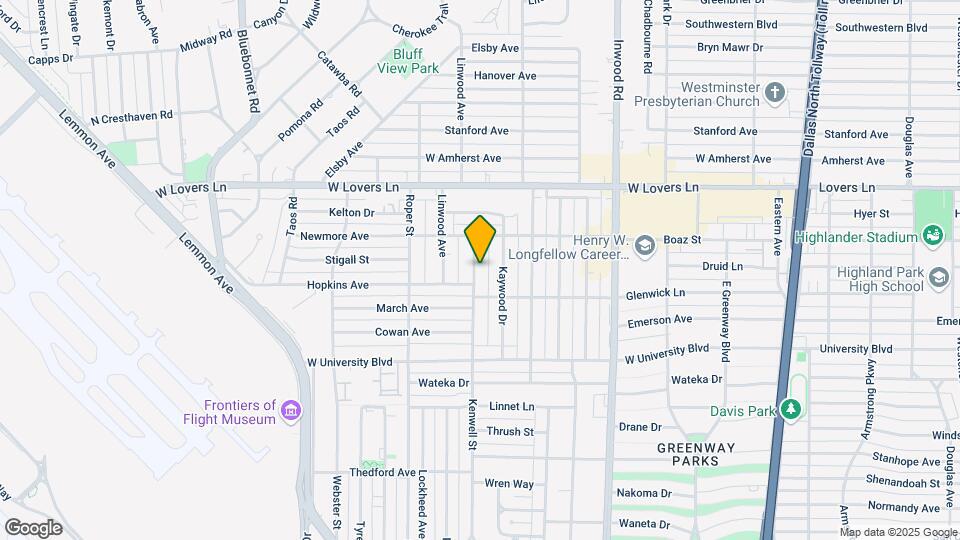 7526 Kenwell St Map and Location Details