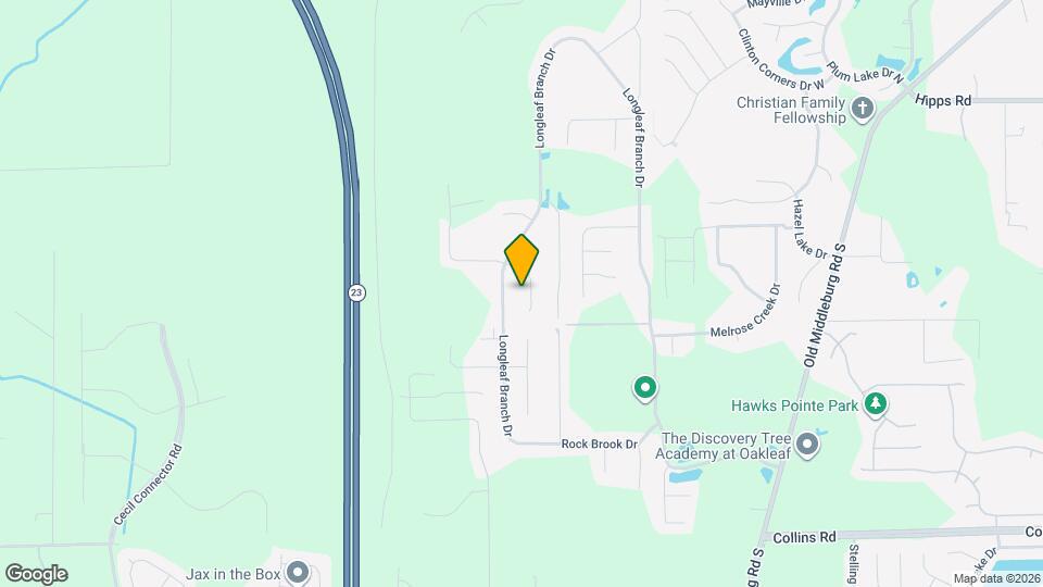 10206 Powell Creek Ct Mapa y Detalles de la Ubicación