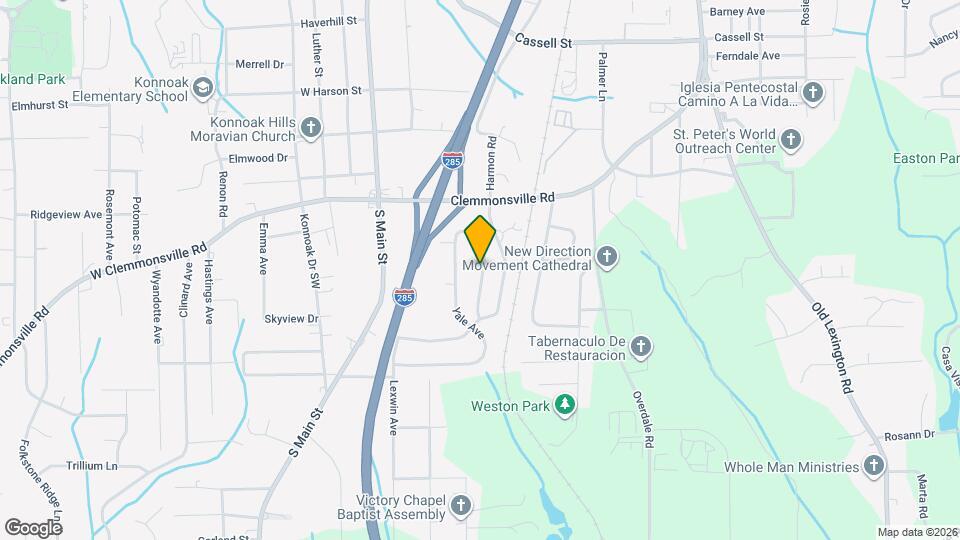3616 Harvard Rd Map and Location Details