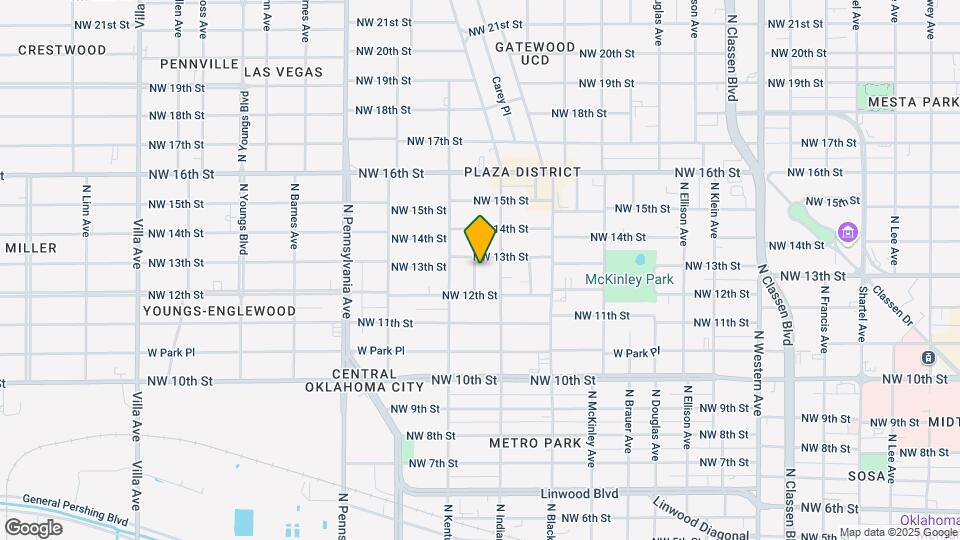 1330 Louise Ave Map and Location Details