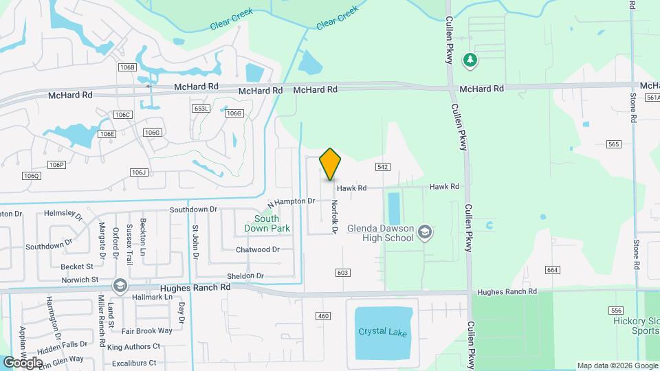 910 Norfolk Dr Map and Location Details