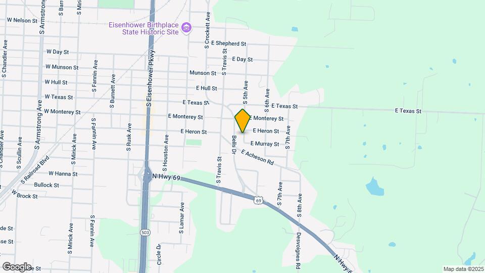 1315 S 5th Ave Map and Location Details