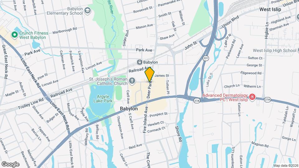 126 Deer Park Ave Map and Location Details