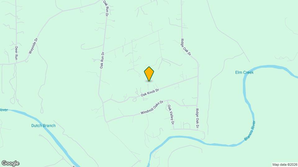 400 Oak Knob Dr Mapa y Detalles de la Ubicación