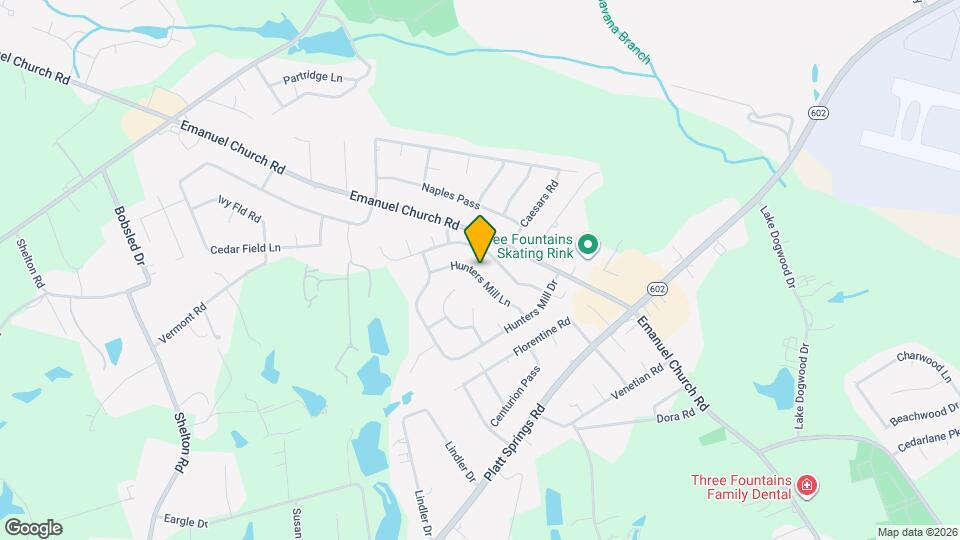 158 Hunters Mill Ln Map and Location Details