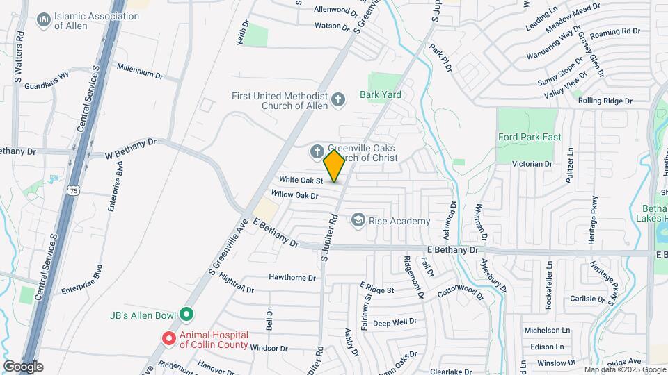 538 White Oak St Map and Location Details