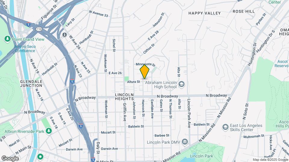 3101 Altura St Map and Location Details