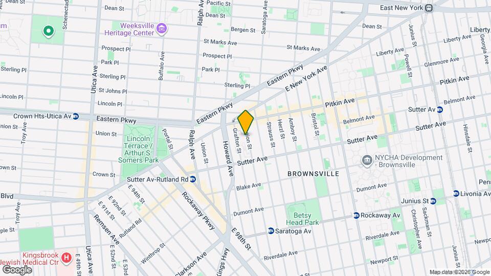 Brownsville Gardens Mapa y Detalles de la Ubicación