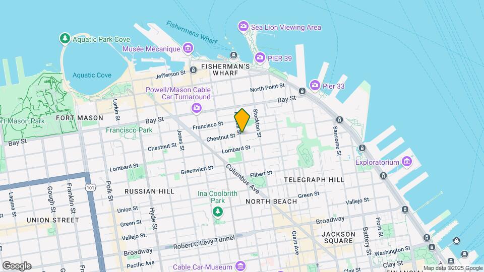 2050 Powell St Mapa y Detalles de la Ubicación