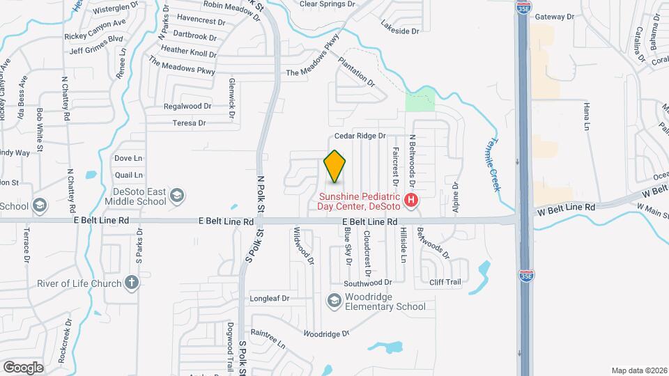 115 Idle Creek Ct Map and Location Details