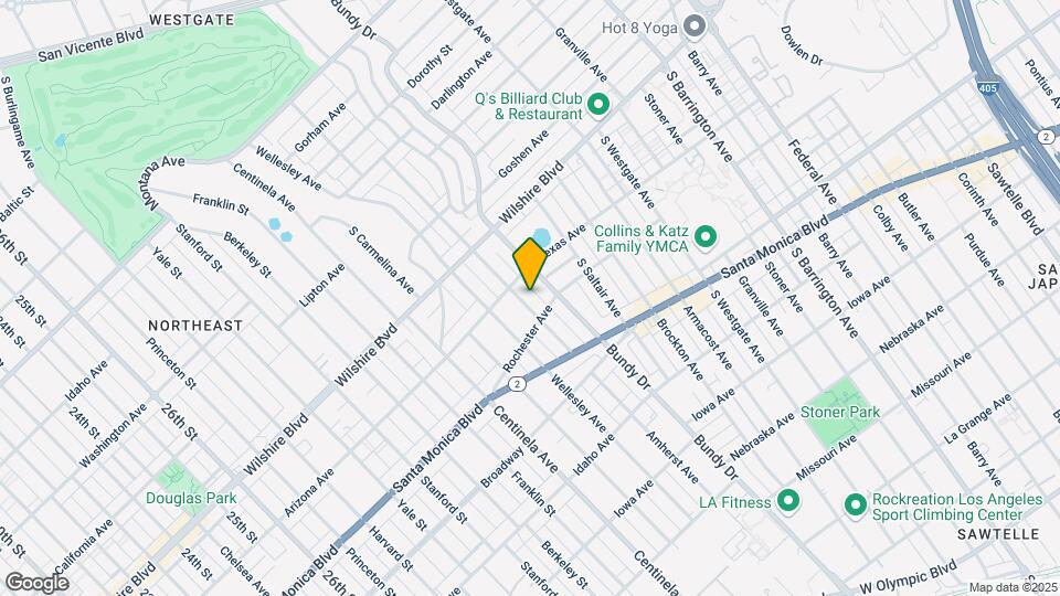 1322 Amherst Ave Map and Location Details