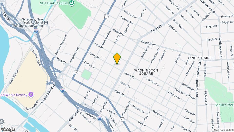 1212 Spring St Map and Location Details