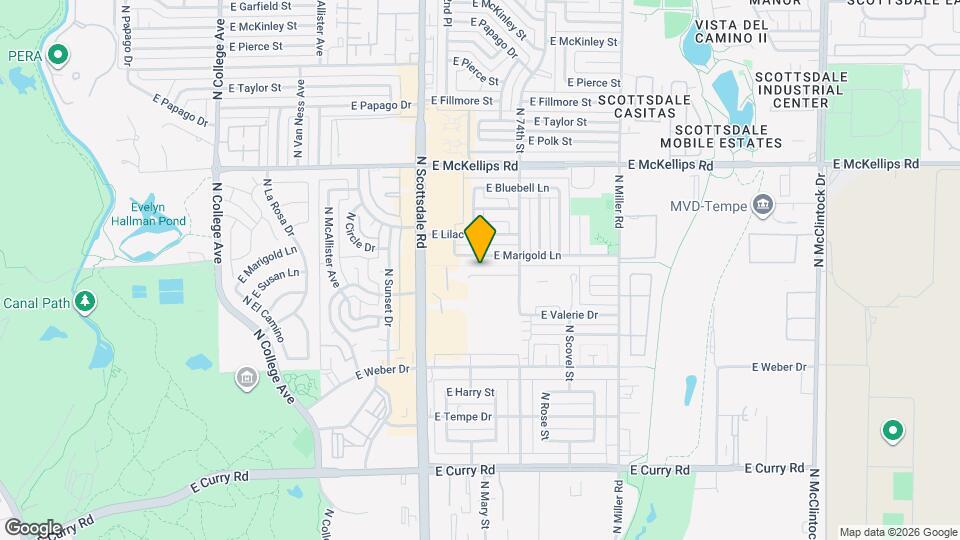1036 E Susan Ln Map and Location Details