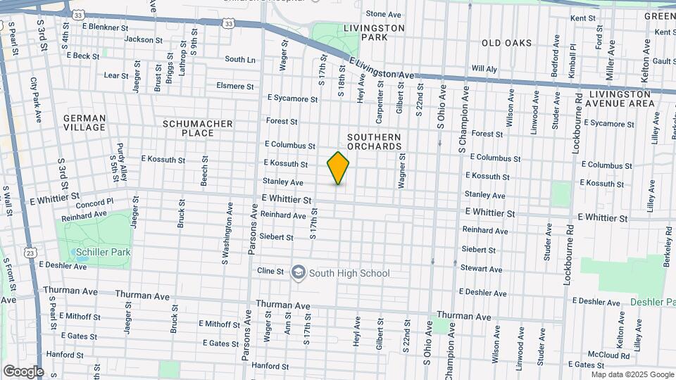 966 S 18th St Map and Location Details