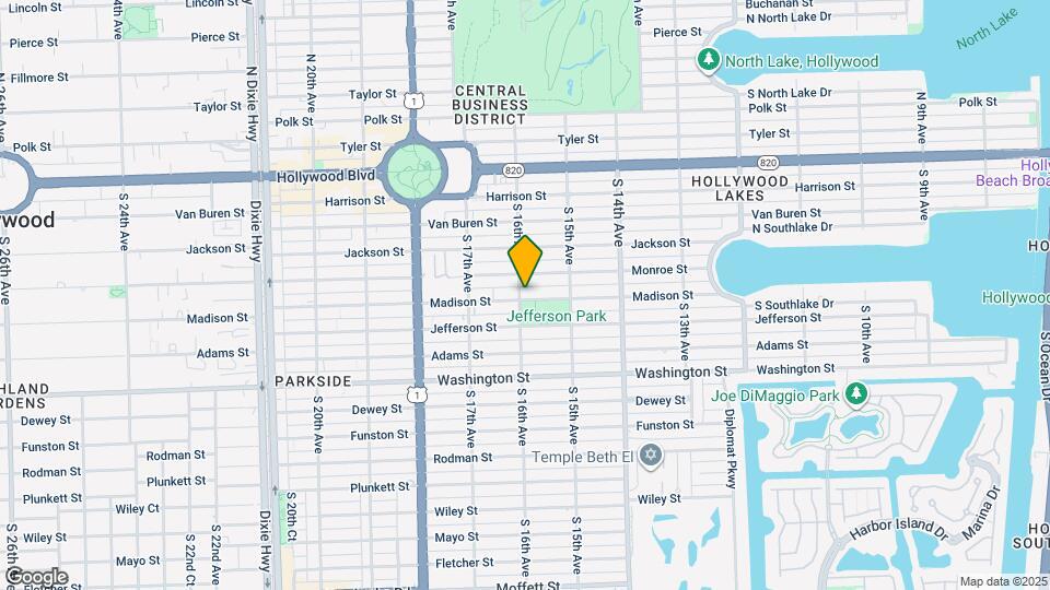 523 S 16th Ave Map and Location Details