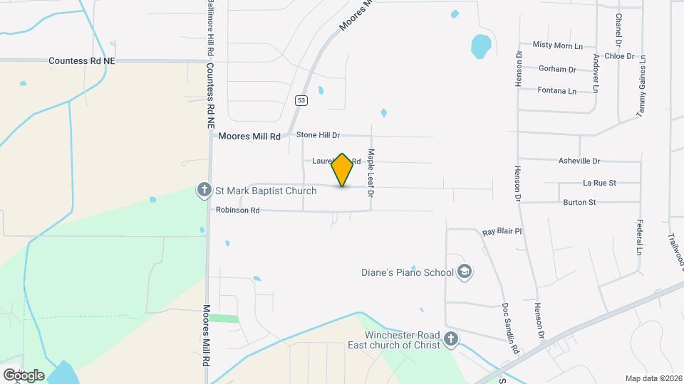 137 Oakcrest Rd Map and Location Details