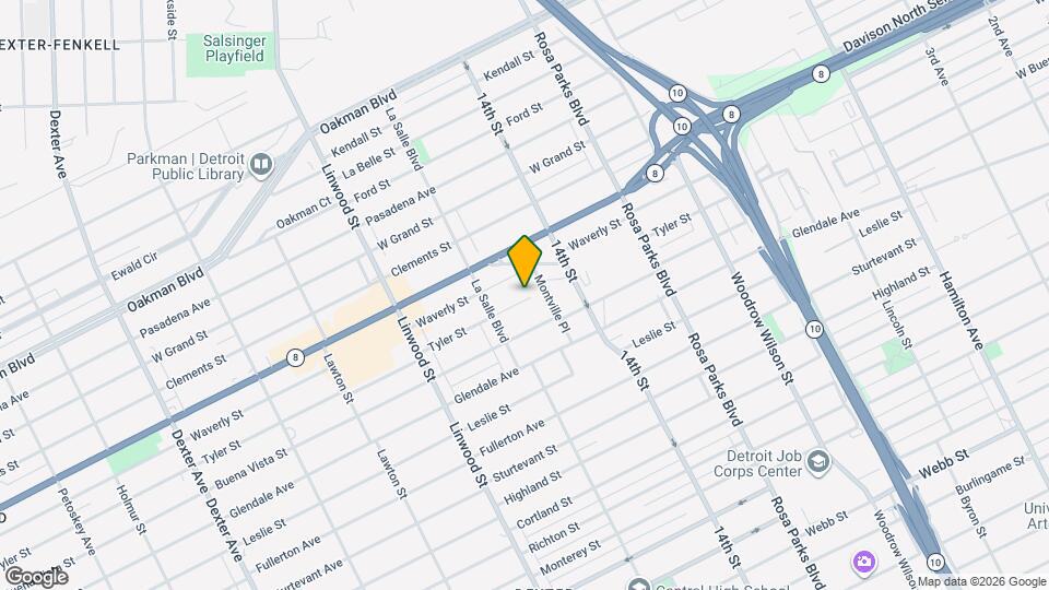 2302 Tyler St Mapa y Detalles de la Ubicación