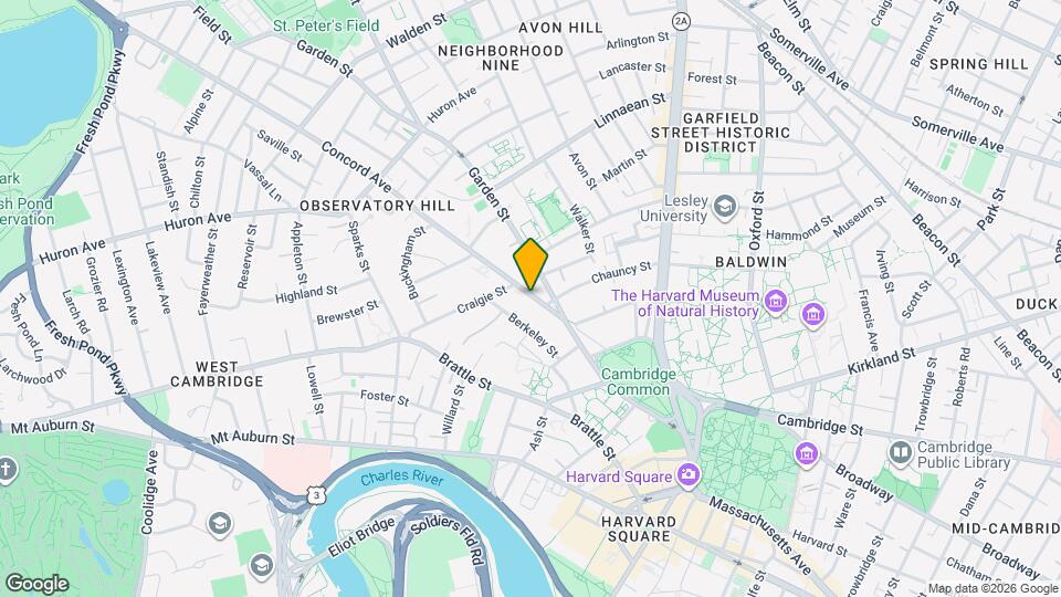 22 Concord Ave Mapa y Detalles de la Ubicación