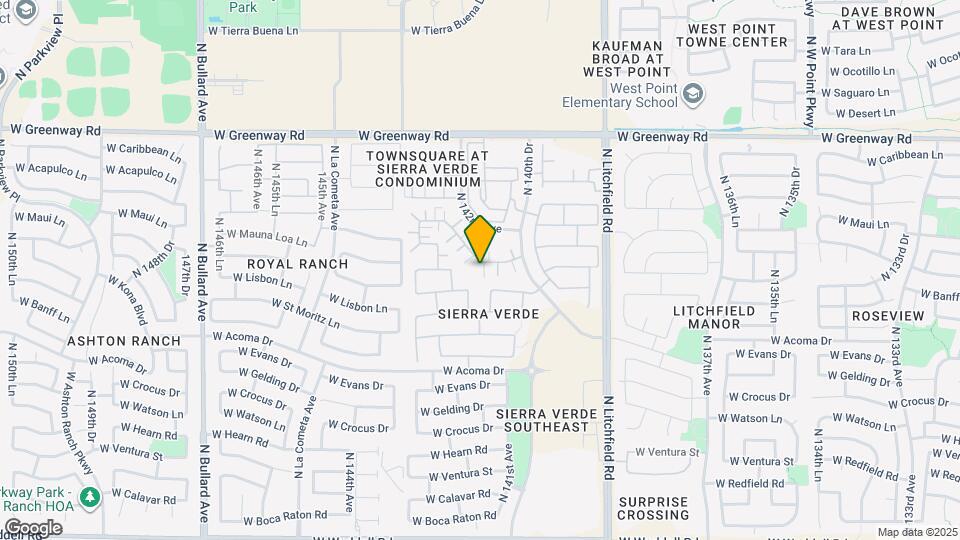 14093 W Country Gables Dr Map and Location Details