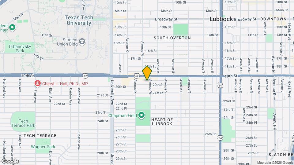 2306 20th St Map and Location Details