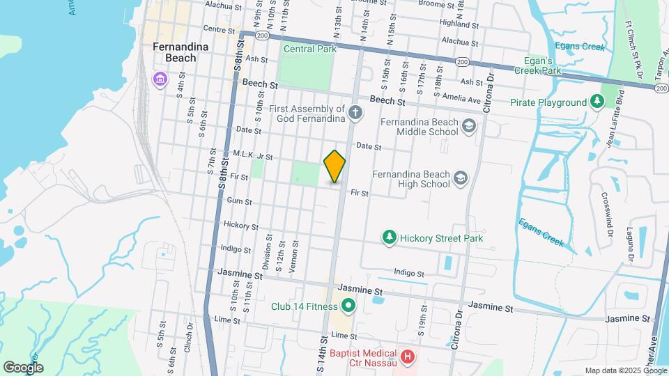 532 S 13th Terrace Map and Location Details