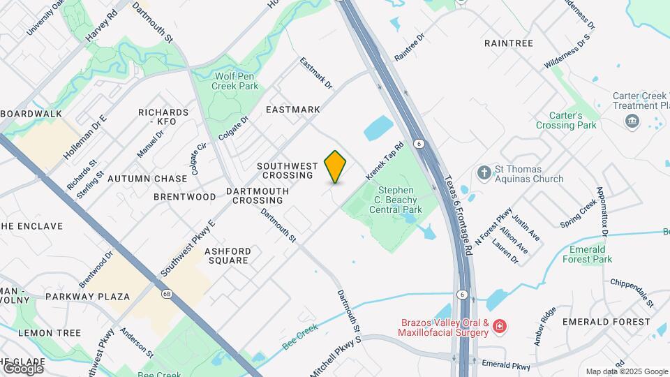 1001 Krenek Tap Rd, Unit 1502 Mapa y Detalles de la Ubicación
