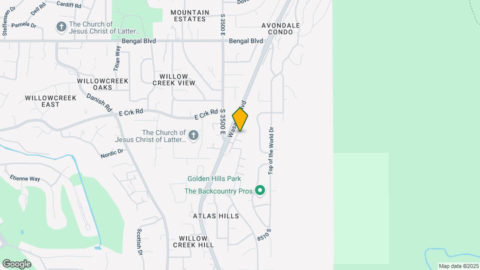 8131 Clover Spring Lane Map and Location Details