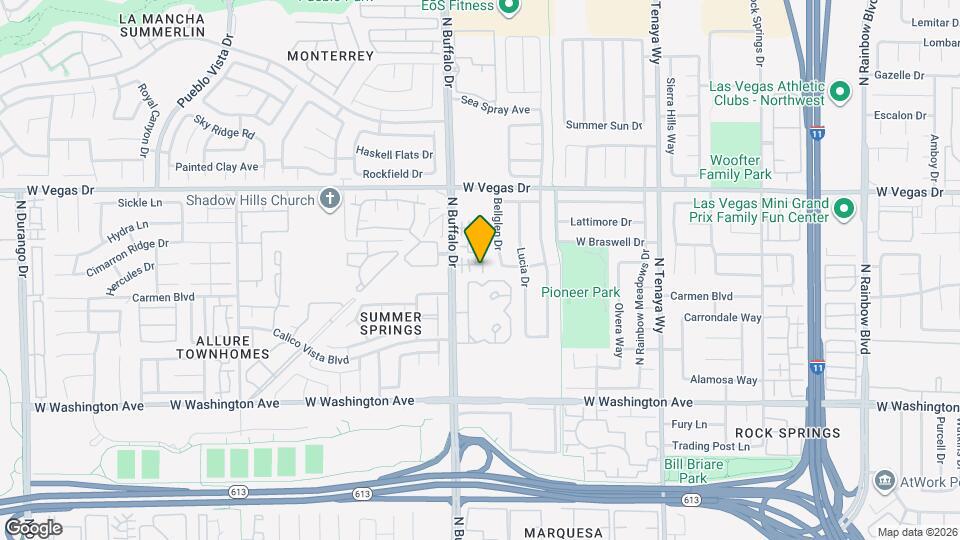 1409 Beaver Spring St Map and Location Details