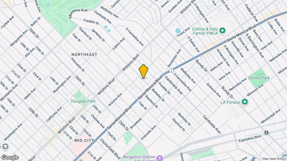1336 Berkeley St Map and Location Details