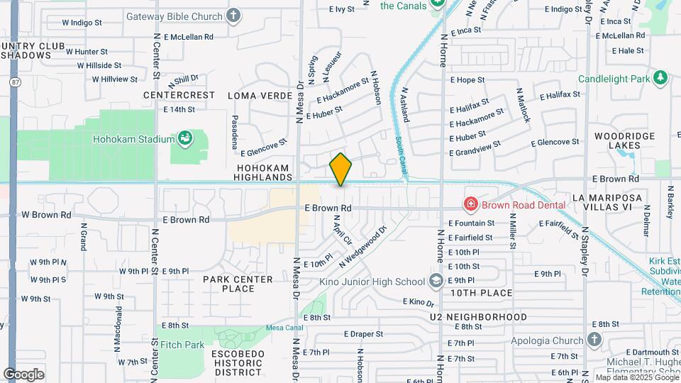 1149 N April Cir Map and Location Details