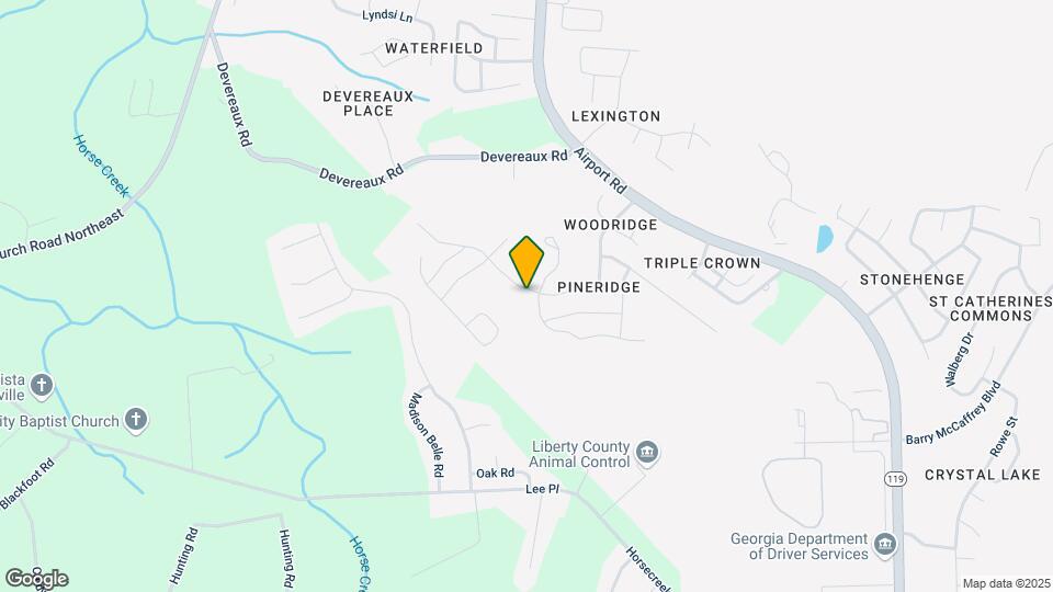1284 Windrow Dr Map and Location Details